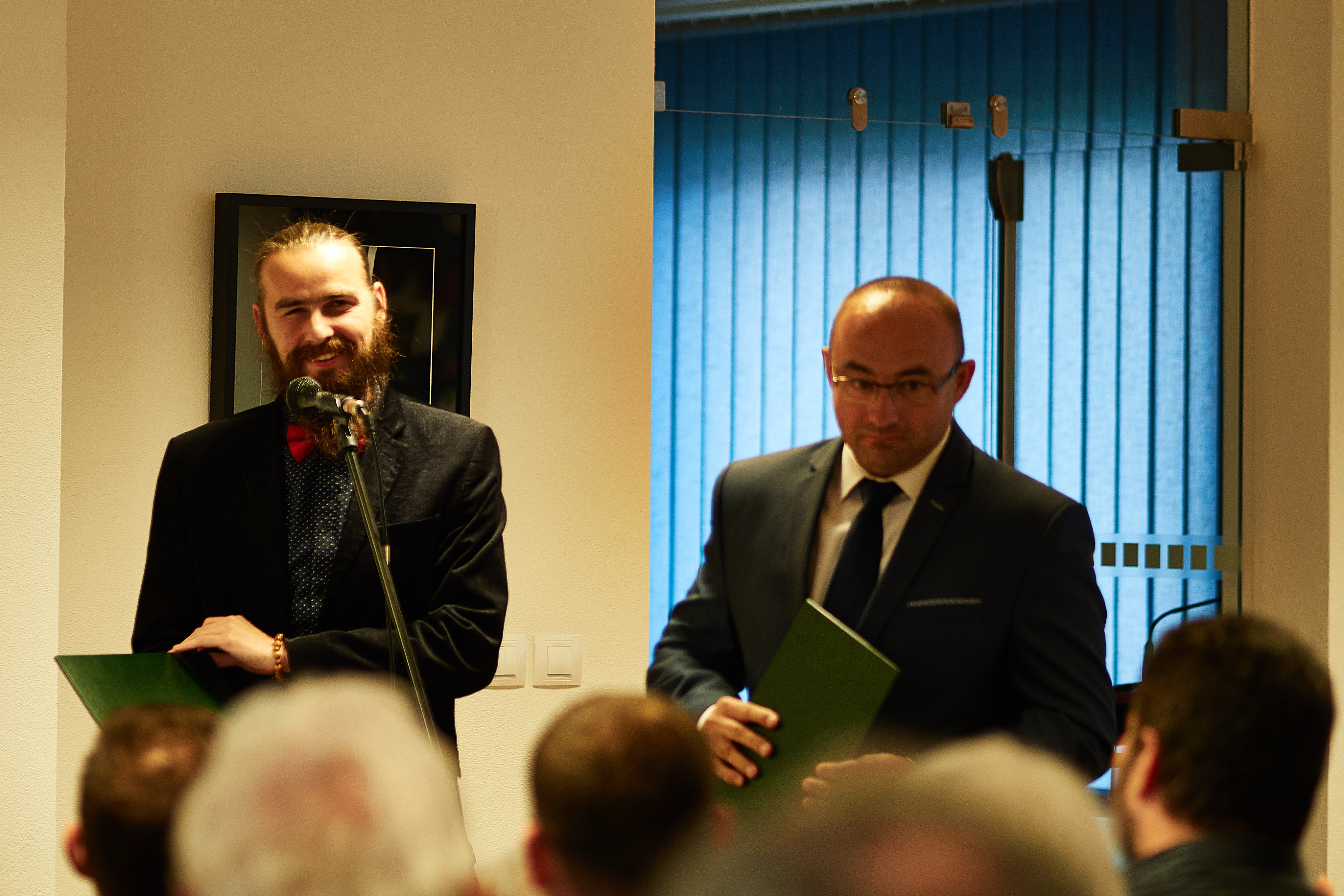Vpravo riaditeľ odboru prevencie kriminality Jozef Halcin